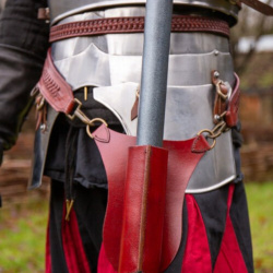 Stangenholster aus Leder für Flaggen, Standarten etc. in 4 verschiedenen Farben auf https://armatae.shop - Bild 17