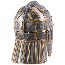 Sutton Hoo Helm – Angelsächsischer Prunkhelm aus dem 7. Jahrhundert (Replik) auf https://armatae.shop - Bild 3