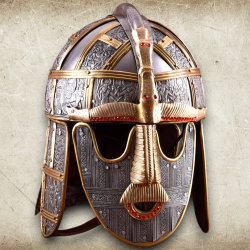 Sutton Hoo Helm – Angelsächsischer Prunkhelm aus dem 7. Jahrhundert (Replik) auf https://armatae.shop - Bild 4