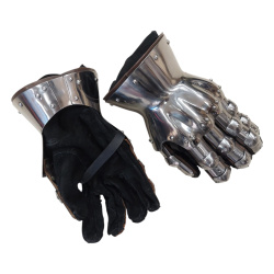 Mittelalterliche Sanduhr-Stulpenhandschuhe aus dem 14. Jahrhundert - Bild 3