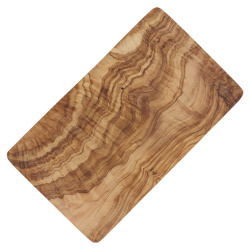 Frühstücksbrett Olivenholz rechteckig 25 x 15 x 1,7 cm – Nachhaltiges Schneide- und Servierbrett - Bild 1