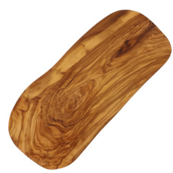 Schneidebrett Olivenholz geölt 40 x 20 x 1,5 cm – Nachhaltiges Küchenbrett aus massivem Olivenholz - Bild 3