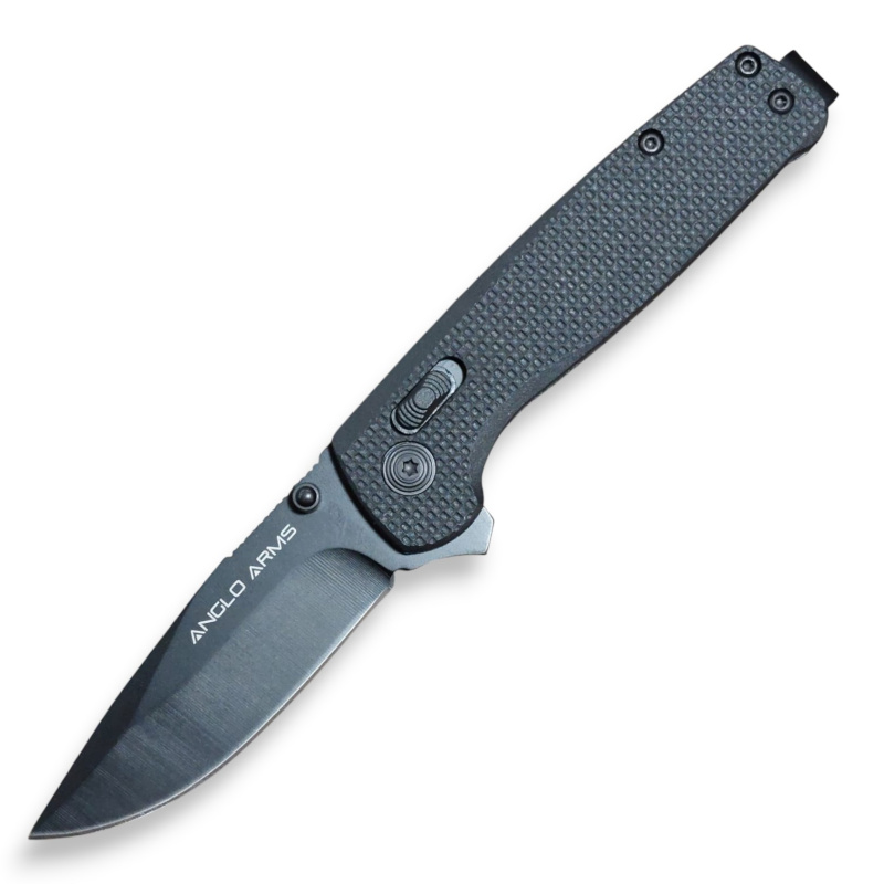 Taschenmesser beidhändig – 8Cr14MoV Stahl, Micarta Griff, Gürtelclip - Bild 1