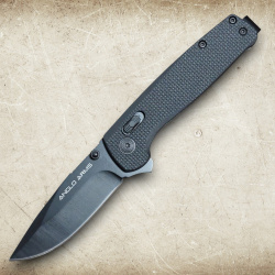 Taschenmesser beidhändig – 8Cr14MoV Stahl, Micarta Griff, Gürtelclip - Bild 8