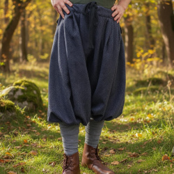 Haithabu Viking Diamond Twill Hose – Wikinger Baggy Pants aus 80 % Wolle - Bild 4