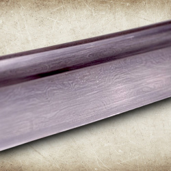 Katana S0279H – Funktionelles Samurai Schwert aus 1045 Damaststahl mit Holzkiste & Ständer - Bild 2