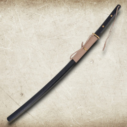 Katana S2025 – Funktionelles Samurai Schwert aus 1045 Kohlenstoffstahl mit Holzkiste & Ständer - Bild 7