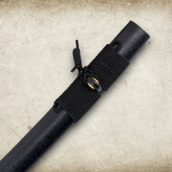 Katana S6033 – Funktionelles Samurai Schwert aus 1045 Kohlenstoffstahl mit Holzkiste & Ständer - Bild 5