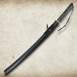 Katana S6033 – Funktionelles Samurai Schwert aus 1045 Kohlenstoffstahl mit Holzkiste & Ständer - Bild 7