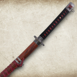 Katana S0315H Sekiro – Funktionelles Samurai Schwert aus 1045 Kohlenstoffstahl mit Geschenkbox - Bild 5