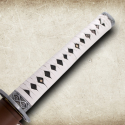 Katana Michonne S2247H – Funktionelles The Walking Dead Schwert mit Scheide, Ständer & Holzkiste - Bild 3