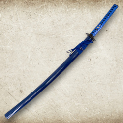 Katana S2252BL – Handgefertigtes Samurai Schwert aus AISI 1045 Kohlenstoffstahl mit Holzkiste - Bild 7