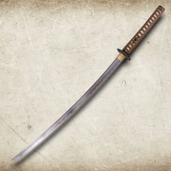 Katana S2220 – Samurai Schwert aus 1045 Kohlenstoffstahl mit Ersatz-Tsuba & Holzkiste - Bild 2