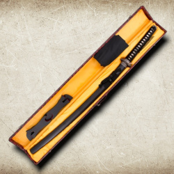 Katana 11002-3H – 1045 Kohlenstoffstahl mit Gravur & Holzkiste - Bild 5