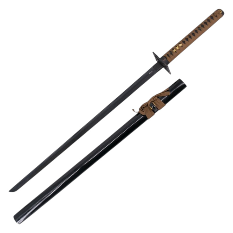 Katana S5000 – Samurai Schwert aus AISI 1045 Kohlenstoffstahl mit Holzkiste - Bild 1