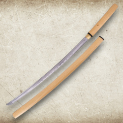 Katana S5002 – Samurai Schwert aus 1045 Kohlenstoffstahl mit Massivholzgriff & Holzkiste - Bild 8