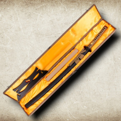 Katana S6038 – 1045 Kohlenstoffstahl mit Holzscheide & Präsentationsbox - Bild 4