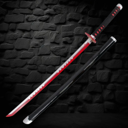 Bambus Lichtschwert LED Katana – Demon Katana Mingshao Stil - Bild 6