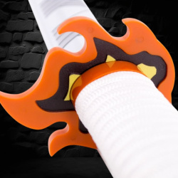 Bambus Lichtschwert LED Katana – Kyojuro Rengoku - Bild 4