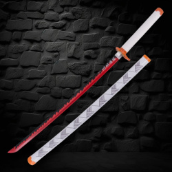 Bambus Lichtschwert LED Katana – Kyojuro Rengoku - Bild 5