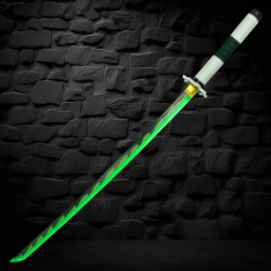 Bambus Lichtschwert LED Katana – Sanemi Shinazugawa - Bild 4