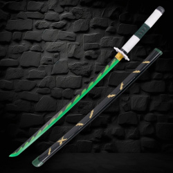 Bambus Lichtschwert LED Katana – Sanemi Shinazugawa - Bild 5