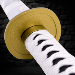 Bambus Lichtschwert LED Katana – Roronoa Zoro Cosplay Edition - Bild 3