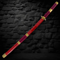 Bambus Lichtschwert LED Katana – Sandai Kitetsu Roronoa Zoro - Bild 4