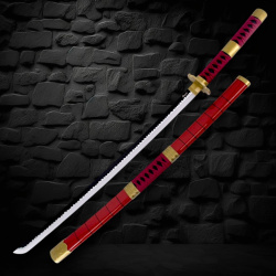 Bambus Lichtschwert LED Katana – Sandai Kitetsu Roronoa Zoro - Bild 5