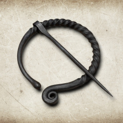 Mittelalterliche, handgeschmiedete Fibula - Bild 5