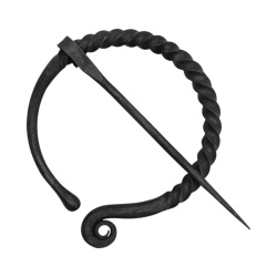 Mittelalterliche, handgeschmiedete Fibula - Bild 1