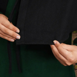 Mittelalterlicher Woll Schulterumhang – Kurzer Cape Mantel für LARP & Renaissance - Bild 4