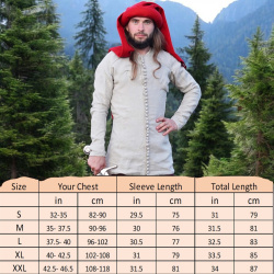 Charles de Blois Pourpoint aus Leinen – 14. Jahrhundert Mittelalter Gewandung - Bild 4