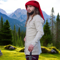 Charles de Blois Pourpoint aus Leinen – 14. Jahrhundert Mittelalter Gewandung - Bild 3