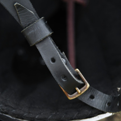 Schaukampftauglicher Spangenhelm aus 2 mm Stahl – Mittelalterhelm mit Nasal - Bild 9