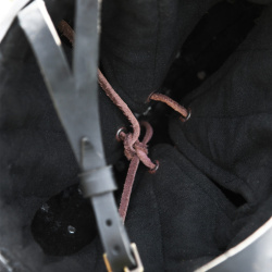 Schaukampftauglicher Spangenhelm aus 2 mm Stahl – Mittelalterhelm mit Nasal - Bild 8