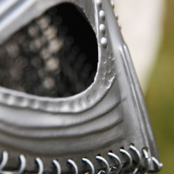 Vendelhelm mit Kettenbrünne, 1,2 mm Stahl auf https://armatae.shop - Bild 8