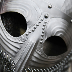 Vendelhelm mit Kettenbrünne, 1,2 mm Stahl auf https://armatae.shop - Bild 6