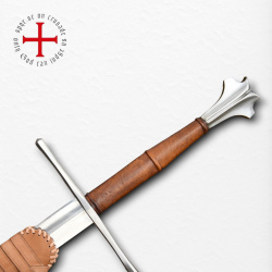 Langschwert Typ XVa (Landesmuseum Zürich) – Schaukampfschwert mit Scheide, 15. Jahrhundert - Bild 2