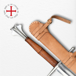 Langschwert Typ XVa (Landesmuseum Zürich) – Schaukampfschwert mit Scheide, 15. Jahrhundert - Bild 6