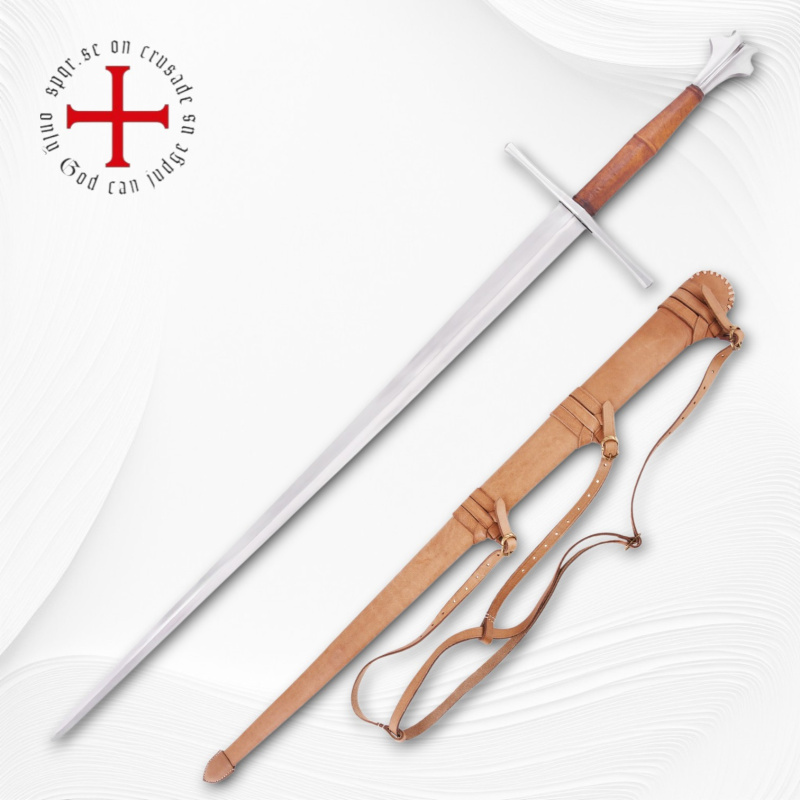 Langschwert Typ XVa (Landesmuseum Zürich) – Schaukampfschwert mit Scheide, 15. Jahrhundert - Bild 1