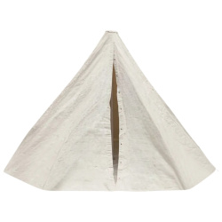 Mittelalter Kegelzelt aus Canvas – 500 g/m² Segeltuch, ecru, ohne Stange - Bild 1