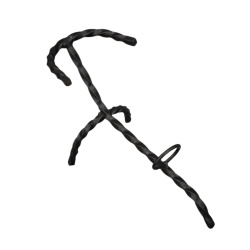 Wikinger Trinkhornständer aus Eisen – handgeschmiedeter Hornständer - Bild 1