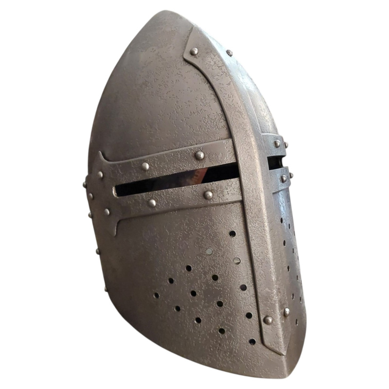 Sugarloaf Großer Helm – konischer Topfhelm aus 1,6 mm Stahl mit Polsterfutter - Bild 1