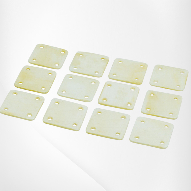 Wikinger Brettchenwebkarten aus Knochen – 12er Set, 38 × 38 mm - Bild 1