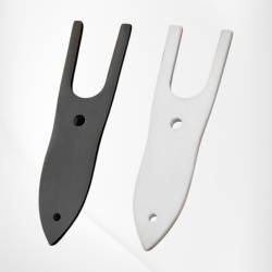 Wikinger Lucet / Strickgabel aus Knochen oder Ochsenhorn – Flecht- & Webgabel - Bild 1