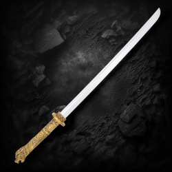 LARP Katana „Takeo“ – Polsterwaffe 1070 mm mit Fiberglaskern - Bild 5