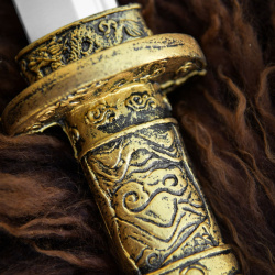 LARP Katana „Takeo“ – Polsterwaffe 1070 mm mit Fiberglaskern - Bild 3