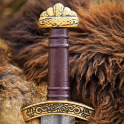 LARP Wikinger Schwert „Haraldur“ – Polsterwaffe 850 mm - Bild 2