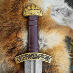 LARP Wikinger Schwert „Haraldur“ – Polsterwaffe 850 mm - Bild 3